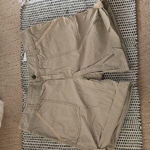 Carhartt relaxed fit Cargo women shorts 14 Workwear Outdoors Yardwork Woods EUC